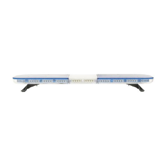 Barra de luces de 47" azul, 88 LED, con control de trÃ¡fico en color azul, ideal para equipar unidades de seguridad pÃºblica