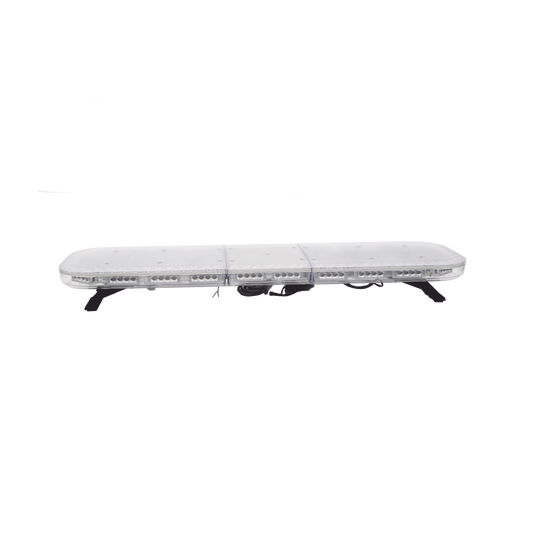 Barra de luces de 47" rojo/azul Domos Claros, 88 LED, con control de trÃ¡fico en color rojo/azul, ideal para equipar unidades de seguridad pÃºblica