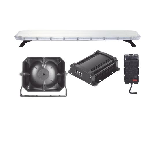 Kit bÃ¡sico para equipamiento de unidades de Seguridad PÃºblica con Sirena Mono-mando