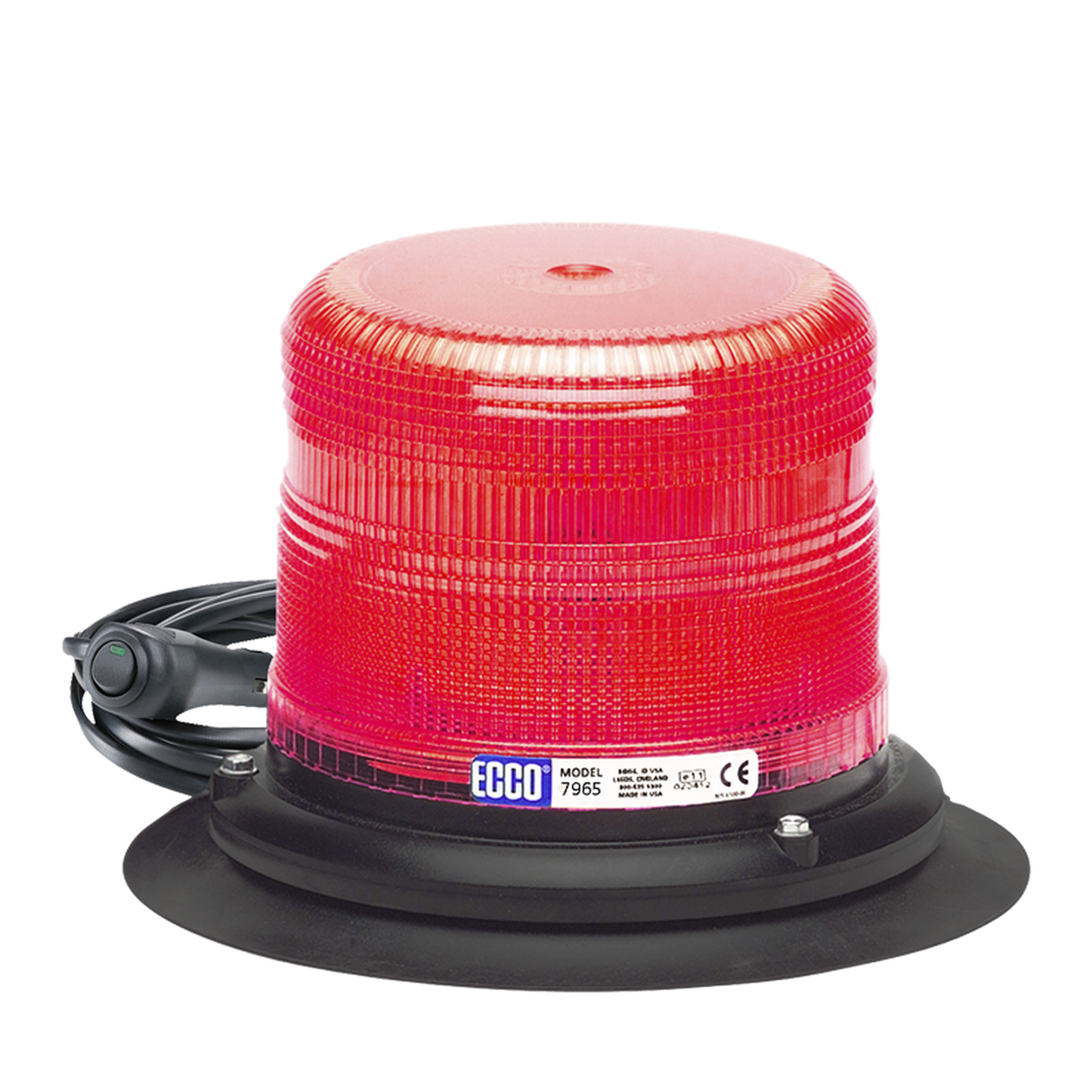 Burbuja Ultra Clase I Brillante Serie X79 color Rojo con montaje de succiÃ³n