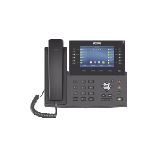 TelÃ©fono IP empresarial para 20 lineas SIP, Bluetooth integrado para diademas, PoE y hasta 60 botones DSS con doble puerto Gigabit, soporta recepciÃ³n de video