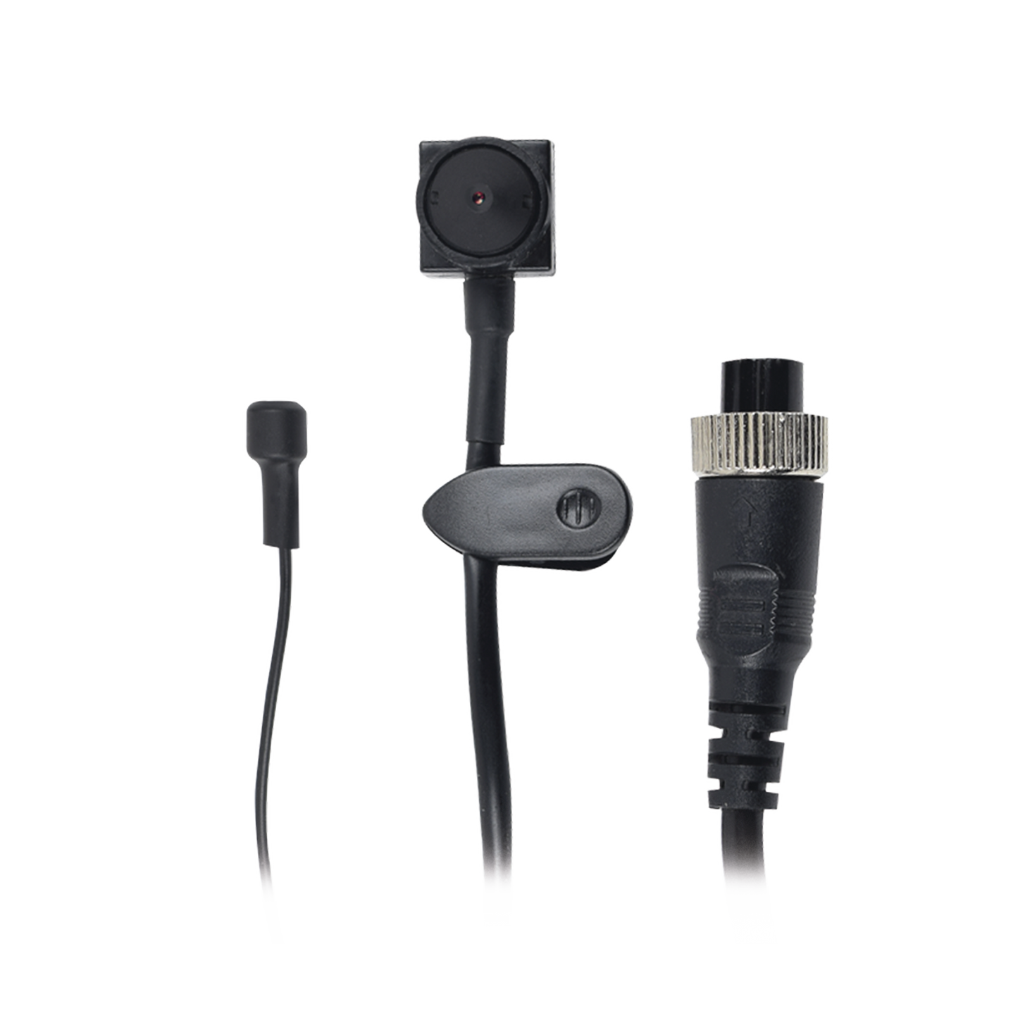 CÃ¡mara Pinhole AHD de 2 Megapixel (1080p) para Videovigilancia MÃ³vil / Uso en Interior / Microfono Integrado / Conector Tipo AviaciÃ³n