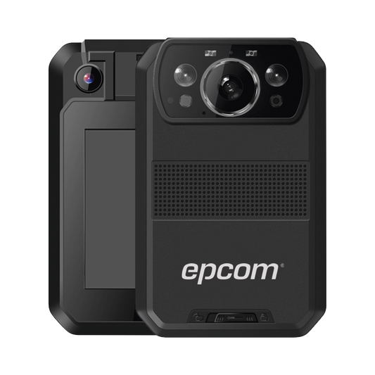 Body Camera para Seguridad / Video 4K / GPS Interconstruido / ConexiÃ³n 4G-LTE / WiFi / Bluetooth / Sistema Basado en Android / Exterior IP66