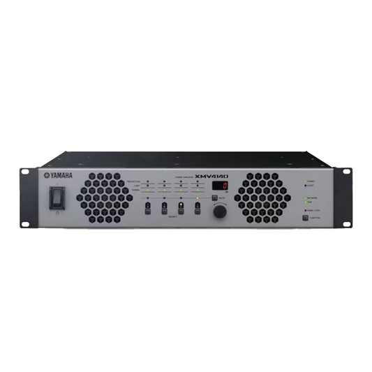 Amplificador de Audio Multicanal con ConexiÃ³n AnÃ¡loga / YDIF | 4 Canales, 140W | 8 OHMS | 70/100V
