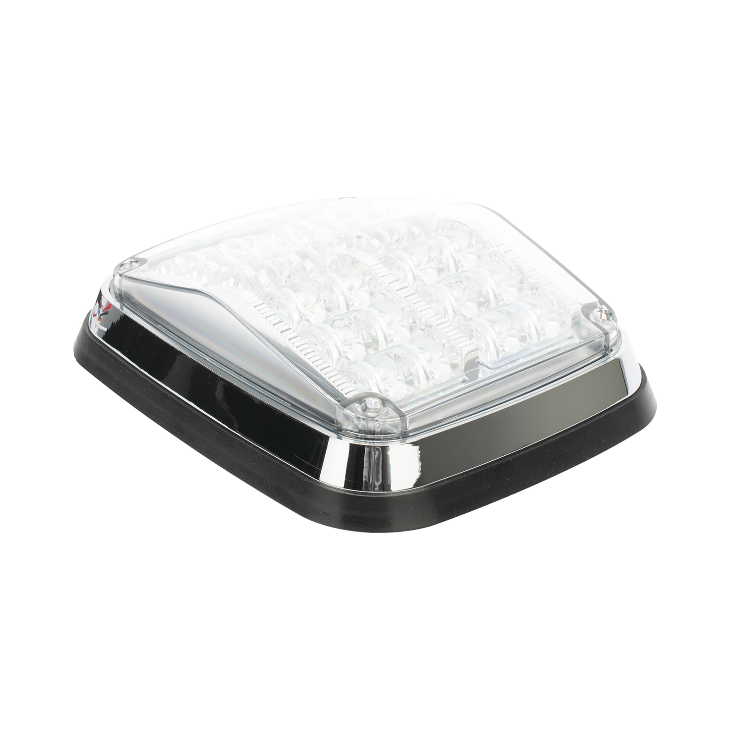 Luz de advertencia de 8 X 6", Color Claro, SAE, IP67, Ideal para Ambulancias