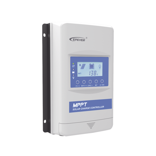 Controlador Solar MPPT 40A, MÃ¡ximo Voltaje de Circuito Abierto Voc 100Vcc, Programado p/ Bateria de Litio en sistema a 12V