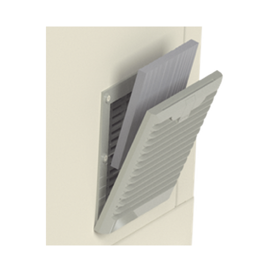 Rejilla para Respiración de Gabinete tipo LPFORTE con Filtro, para ventilador de 12 x 12 cm | LINKEDPRO BY EPCOM