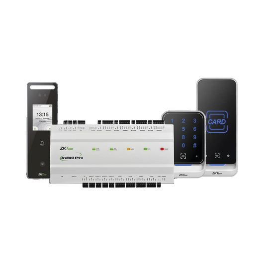 Panel De Control De Acceso/ Lector Qr/ Biometrico / Licencia Gratuita De 5 Puertas
