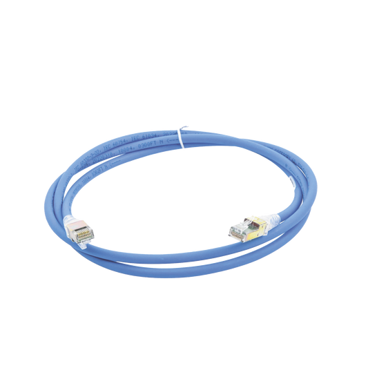 Patch Cord Z-MAX Cat6A UTP, CM, 5ft, Color Azul, Versión Bulk (Sin Empaque Individual)