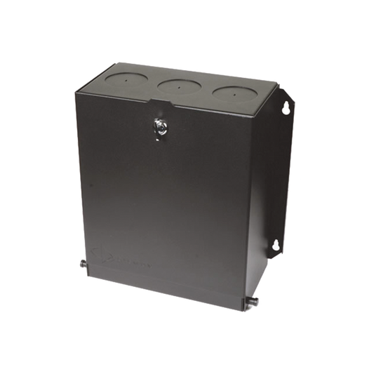 Caja de Zona (Punto de Consolidación), De 24 Puertos, Ideal para soportar cableado en una gran variedad de áreas de trabajo, compatible con Conectores MAX, Z-MAX, o TERA, Color Negro