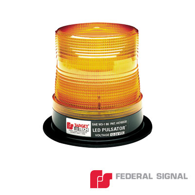 Burbuja PULSATOR LED Clase 2, Color Ã¡mbar, Montaje Permanente