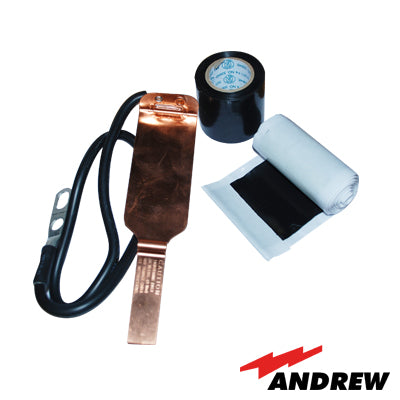 Kit de aterrizaje EstÃ¡ndar para cable de 1-5/8". Longitud del conductor 24"