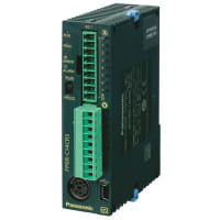 Regulador, PLC, Sup-V 24DC, 20mA, análogo 4 hacia fuera, FP0 serie, tornillo, 25mmWx90mmHx60mmD