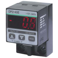 Sensor, VACÍO de DIGITAL, NPN, -14.7PSI, HEMBRA NPT1/8 (MONTAJE PLANO)