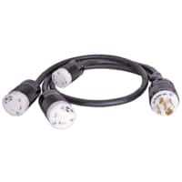 UPS, CABLE L21 30P del DIVISOR (3) a L5 30R (los 4FT/2FT/1FT)CBL149CBL149