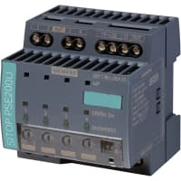 Módulo de la selectividad, AC DC, 24V, 3A, 24V adentro, carril del dinar, señal de alarmar común6EP19612BA116EP19612BA11