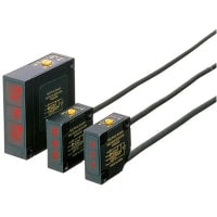 Sensor, gama ajustable difusa, 200m m, LED infrarrojo, salida de la viga triple de NPN
