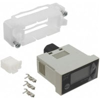 Sensor, presión del vacío, 2-Color indicador digital, galga, PNP, -14.7 PSI, M5