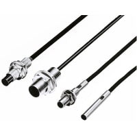 Sensor de proximidad, gama de 1m m, blindada, 10-30VDC, NPN, NO, cable de los 5m