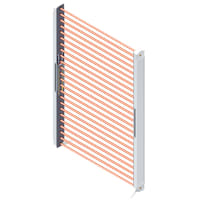 Cortina de la luz de seguridad, tipo 4, Ultra-Delgado, altura de 640m m