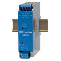 Módulo de la redundancia, carril del estruendo, 24V@40A, 2x 20A, característica completaDRM40DRM40