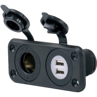 Cargador del Usb y receptáculo duales 12V12VCOMBO12VCOMBO