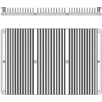 DISIPADOR-DE-CALOR,-EXTERNO,-SACADO,-Al,-NEGRO-de-E-COAT,-RCM500/RCM1000HZZ00149-GHZZ00149-G