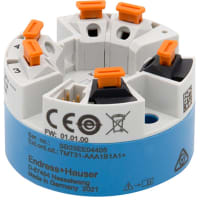 Transmitter de Temperature, purpose general, RTD, 4-20mA, Push-en terminals