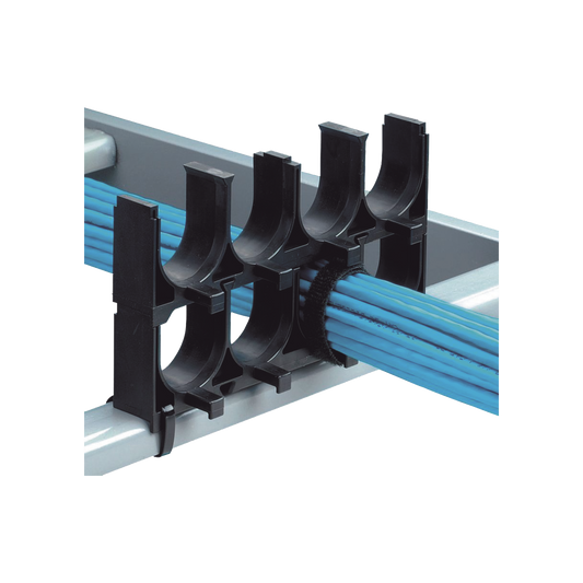 Espaciador de Cables de Nylon 6.6, Con 1 Espacio de 1.25 in (31.8 mm) de DiÃ¡metro, Color Negro, 1 Pieza