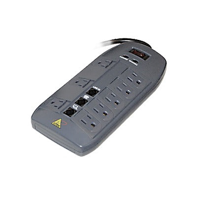 Dispositivo de ProtecciÃ³n Contra Sobretensiones de 8 Salidas de 120 VCA y Telco, Hasta 6 Transformadores, Control de Acceso, Sistemas de Seguridad, Sistemas de Voceo, Trabajo en Casa