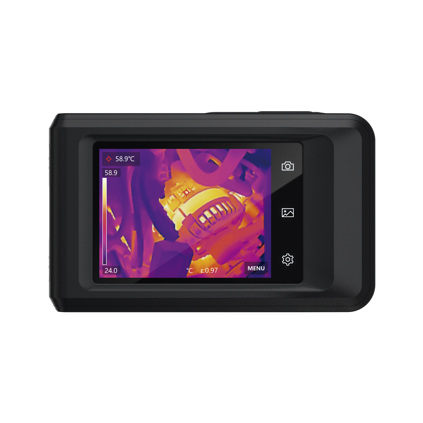 POCKET2 - CÃ¡mara TermogrÃ¡fica PortÃ¡til Lente 3.5 mm (256 Ã— 192) / WiFi / IP54 / Memoria interna 16 Gb / Hasta 4 Horas de Funcionamiento Continuo