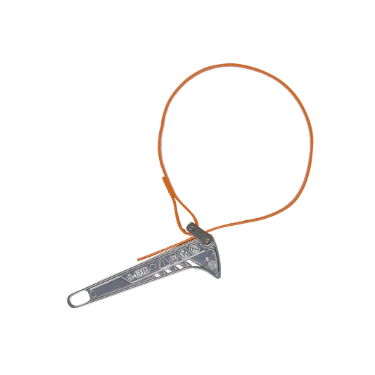 Llave de Correa Ajustable Grip-Itâ„¢ de 3.8 a 12.7 cm diÃ¡metro, Ideal para Apretado / Aflojado de Tubos, Filtros, Barras, etc.