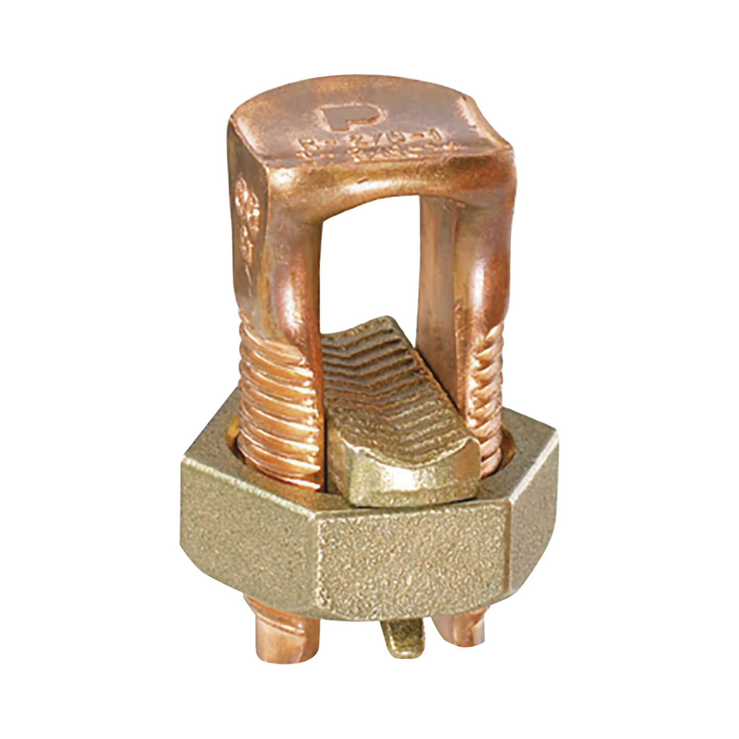 Conector MecÃ¡nico de Puesta a Tierra, de Cobre, Para Cables de Calibre 8 a 4 AWG