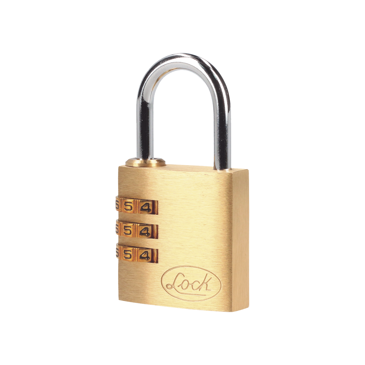 Candado de Latón de Combinación Maletero Programable/ Medida 21 mm / Nivel de seguridad 3 / Discos Programables.