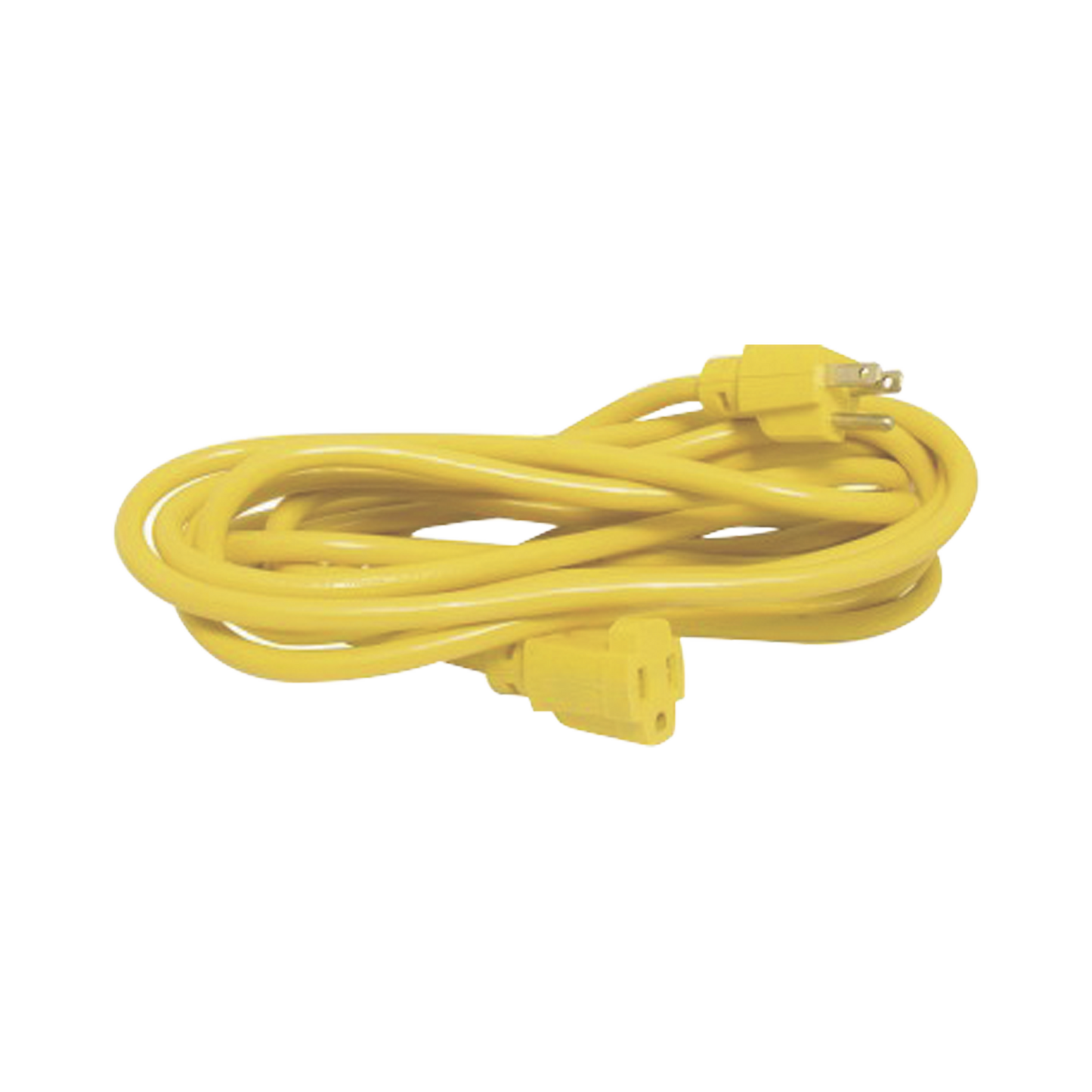ExtensiÃ³n ElÃ©ctrica de Uso Rudo Aterrizada 30 metros / Color Amarillo.