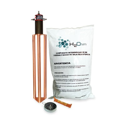 Electrodo para corriente mÃ¡xima de 45 Amp. con Filtro y Compuesto H2Ohm.