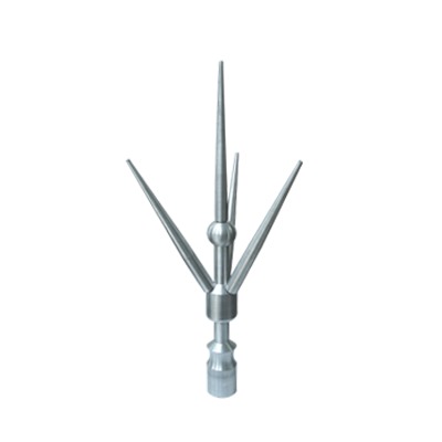 Punta Pararrayo Tipo Franklin con MÃ¡stil de 1.2 m.