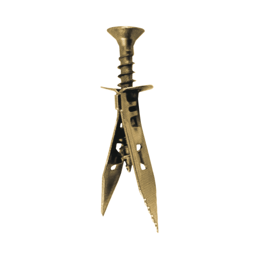 Taquete metÃ¡lico (25 pzs) para InstalaciÃ³n en tabla yeso, para panel de yeso de 1/4, 3/8, 1/2 y 5/8 (1500-02001)