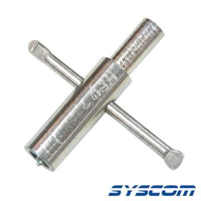 Llave de Tubo para Desatornillar Opresores en Radios PortÃ¡tiles KENWOOD.